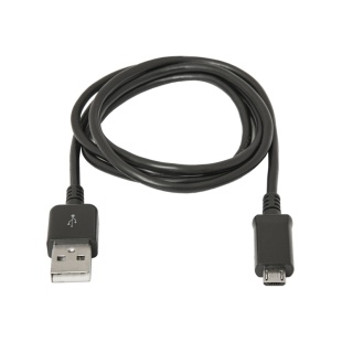 Кабель, 1 м, Type-A - MicroUSB, черный цвет, DEFENDER - интернет-магазин optom-k.com