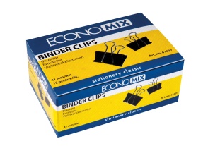Упаковка биндеров, 41 мм, 12 штук, ECONOMIX - интернет-магазин optom-k.com