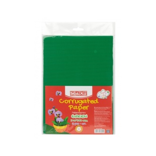 Гофрокартон, А4, 160±10 г/м2, зеленый цвет, MAXI - интернет-магазин optom-k.com