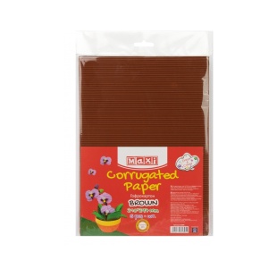 Гофрокартон, А4, 160±10 г/м2, коричневый цвет, MAXI - интернет-магазин optom-k.com
