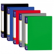 Папка на 4 кольцах, А4, пластиковая, ECONOMIX - интернет-магазин optom-k.com