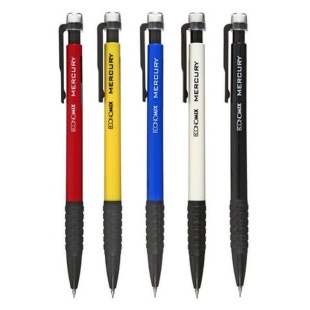 Карандаш чернографитный, 0,5 мм, НВ, механический, пластиковый корпус, "MERCURY", ECONOMIX - интернет-магазин optom-k.com