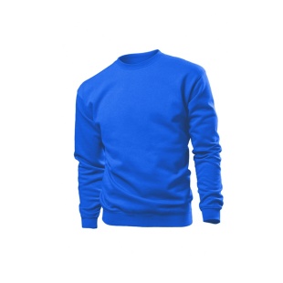Толстовка мужская, размер XXL, с длинным рукавом, хлопок, синий королевский цвет, Stedman - интернет-магазин optom-k.com