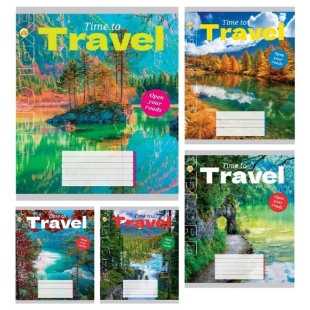 Тетрадь, 96 листов, клетка, "Природа", Тетрада - интернет-магазин optom-k.com