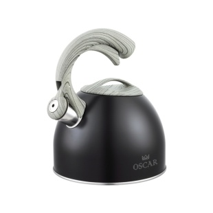 Чайник, 2,5 л, бакелитовая ручка, металлический, со свистком, "MASTER", OSCAR - интернет-магазин optom-k.com