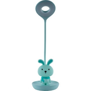 Настільна лампа, LED з акумулятором, зелений, Bunny, KITE канцелярія - інтернет-магазин optom-k.com