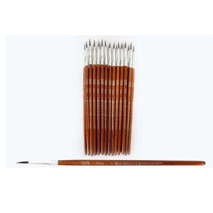 Кисточка для рисования, № 0, пони, круглая, Neo Line - интернет-магазин optom-k.com