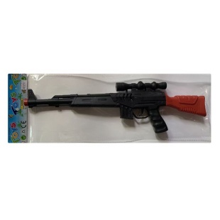 Автомат з тріскачкою, 38 см, у пакеті 43х14,5х3 см - інтернет-магазин optom-k.com