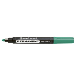 Маркер, 2,5 мм, круглый, "Permanent", CENTROPEN - интернет-магазин optom-k.com
