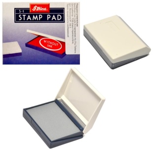 Подушка штемпельная, 110х70 мм, офисная, универсальная, Shiny - интернет-магазин optom-k.com