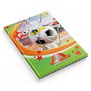 Тетрадь-словарь, 14х21 см, 48 листов, твердая обложка, "Найрозумніший", Футбол, Аркуш - интернет-магазин optom-k.com