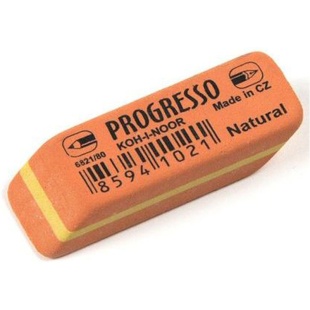 Ластик, прямоугольный, универсальный, "Progresso", KOH-I-NOOR - интернет-магазин optom-k.com
