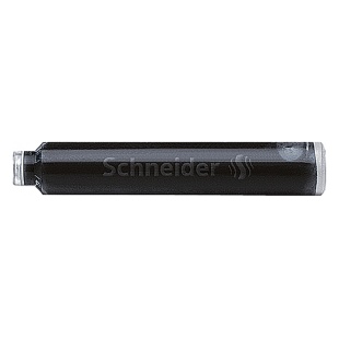 Патрон чорнильний, 4 см, до перової ручки, SCHNEIDER - інтернет-магазин optom-k.com