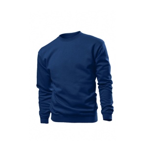 Толстовка мужская, размер М, хлопок, насыщенный синий цвет, Stedman - интернет-магазин optom-k.com