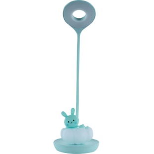 Настільна лампа, LED з акумулятором, зелений, Cloudy Bunny, KITE канцелярія - інтернет-магазин optom-k.com
