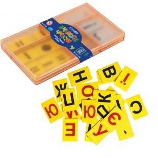 Набор букв, украиноязычный, «Учимся читать», ECONOMIX - интернет-магазин optom-k.com