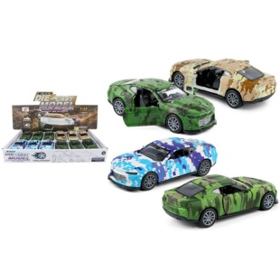 Машинка гоночная, 12.5 x 4.5 x 4 см, 4 вида, инерционная, пластиковая, DIY TOYS - интернет-магазин optom-k.com