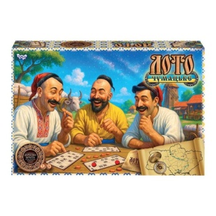 Игра настольная, 90 деревянных бочат, 24 карточки, 100 фишек, в коробке 7х22х33 см,"Чумацьке Лото" - интернет-магазин optom-k.com