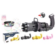 Пистолет для мыльных пузырей, 6х9х19 см, пластмассовый - интернет-магазин optom-k.com