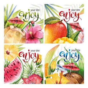 Скетчбук прошитый, 100х100 мм, 64 листе, чистые листы, мягкая обложка, матовая ламинация, Мандарин - интернет-магазин optom-k.com