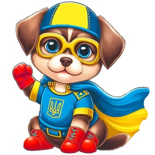 Набор для творчества со стразами, 10х10 см, наклейка, "Песик-защитник" - интернет-магазин optom-k.com