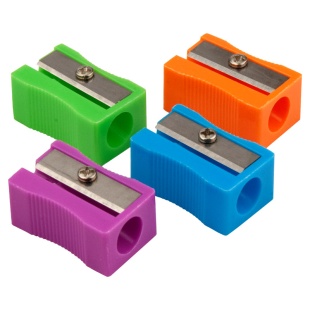 Точилка, пластиковая, одинарная, "Standard" AXENT - интернет-магазин optom-k.com