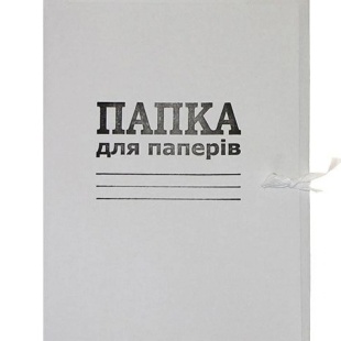 Папка картонна, А4, на зав'язках, "Справа", DK - інтернет-магазин optom-k.com