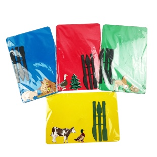 Доска для пластилина, 23,5х16 см, с стеками и двумя картонными апликациями, Люкс Колор  - интернет-магазин optom-k.com