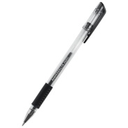 Ручка гелевая, 0,7 мм, черная, AXENT - интернет-магазин optom-k.com