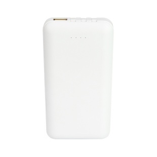 Повер банк, powerbank, 10000 mAh, 2*USB output, 5V, 2.1A, белый цвет, OPTIMA - интернет-магазин optom-k.com