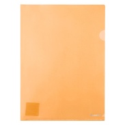 Папка-уголок, А4, оранжевая, AXENT - интернет-магазин optom-k.com