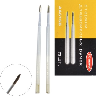 Стержень шариковый, 1 мм, 100 мм, Beifa - интернет-магазин optom-k.com