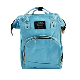 Рюкзак молодежный, 37х28х12 см, с ручками, тип канкен, "LIVING TRAVELING SHARE BMb-1" - интернет-магазин optom-k.com