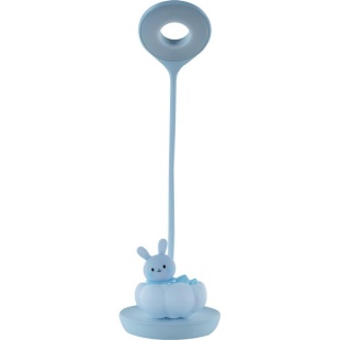 Настільна лампа, LED з акумулятором, блакитний, Cloudy Bunny, KITE канцелярія - інтернет-магазин optom-k.com