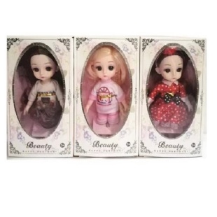 Кукла 15 см, с аксессуарами, в коробке 10х5х17 см - интернет-магазин optom-k.com