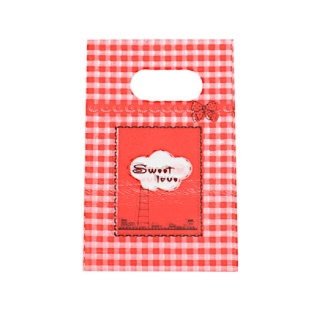Пакет подарочный, 9х15 см, целлофановый, "Sweet love" - интернет-магазин optom-k.com