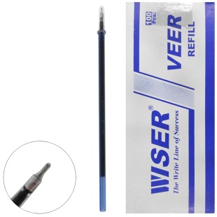 Стержень масляный, 0,7 мм, 130 мм, "Veer", Wiser Стержень масляный, 0,7 мм, 130 мм, "Veer", Wiser - интернет-магазин optom-k.com