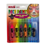 Мел для аквагрима, 6 цветов, на планшете 20х17 см - интернет-магазин optom-k.com