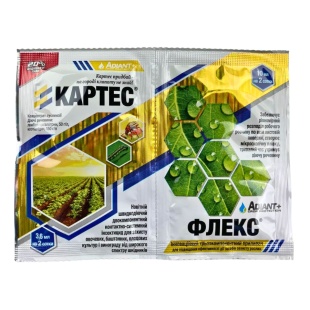 Інсектицид, 3,6 мл +10 мл, 2 сотки, "Картес+Флекс", Adiant+ - інтернет-магазин optom-k.com