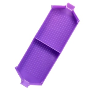 Лоток для сортировки алмазной мозаики, 55x160x13 мм, фиолетового цвета, Strateg - интернет-магазин optom-k.com