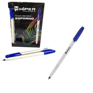 Ручка масляная, 0,7 мм, "Soprano", Hiper - интернет-магазин optom-k.com
