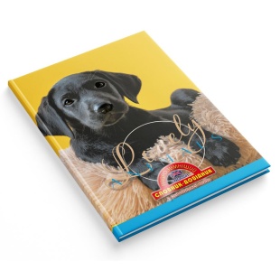 Тетрадь-словарь, 14х21 см, 48 листов, твердая обложка, "Найрозумніший", Лабрадор, Аркуш - интернет-магазин optom-k.com