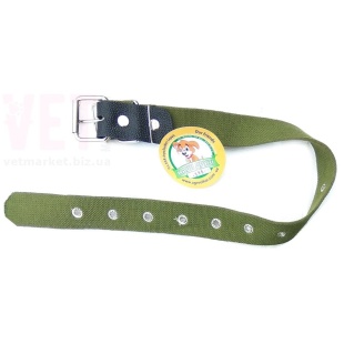 Нашийник, 40 мм, бавовна, подвійний, "ЕКОНОМ" - інтернет-магазин optom-k.com