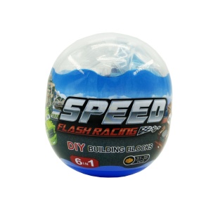 Конструктор, 34-39 деталей, в капсуле 6.2 х 7 см, "Машинка", MINDBOX - интернет-магазин optom-k.com