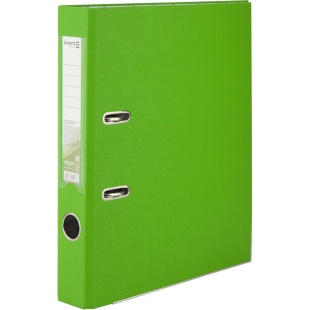 Папка-регистратор, односторонняя, А4, 5 см, разобрана, салатовая, "PP", AXENT - интернет-магазин optom-k.com
