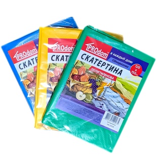 Скатертина, 120х150 см, поліетиленова, Продом - інтернет-магазин optom-k.com