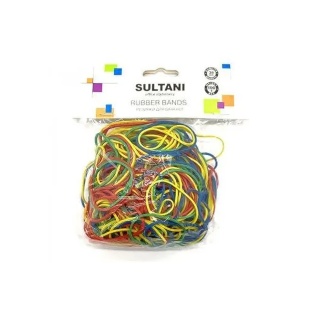 Гумки для грошей, 500 г, кольорові, Sultani - інтернет-магазин optom-k.com