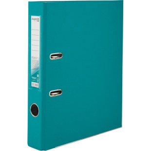 Папка-регистратор, односторонняя, А4, 5 см, разобрана, бирюзовая, "PP", AXENT - интернет-магазин optom-k.com