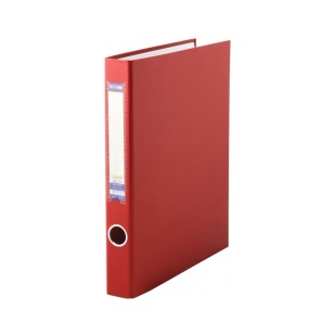 Папка-регистратор, А4, 40 мм, на 2 кольцах, красный цвет, ECONOMIX - интернет-магазин optom-k.com