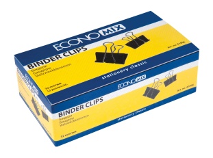 Упаковка биндеров, 32 мм, 12 штук, ECONOMIX - интернет-магазин optom-k.com